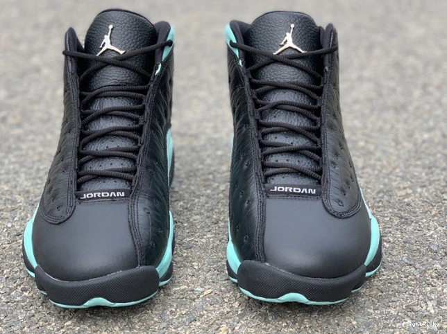 414571-030 Retro Air Green Black Island Jordan 13 0912